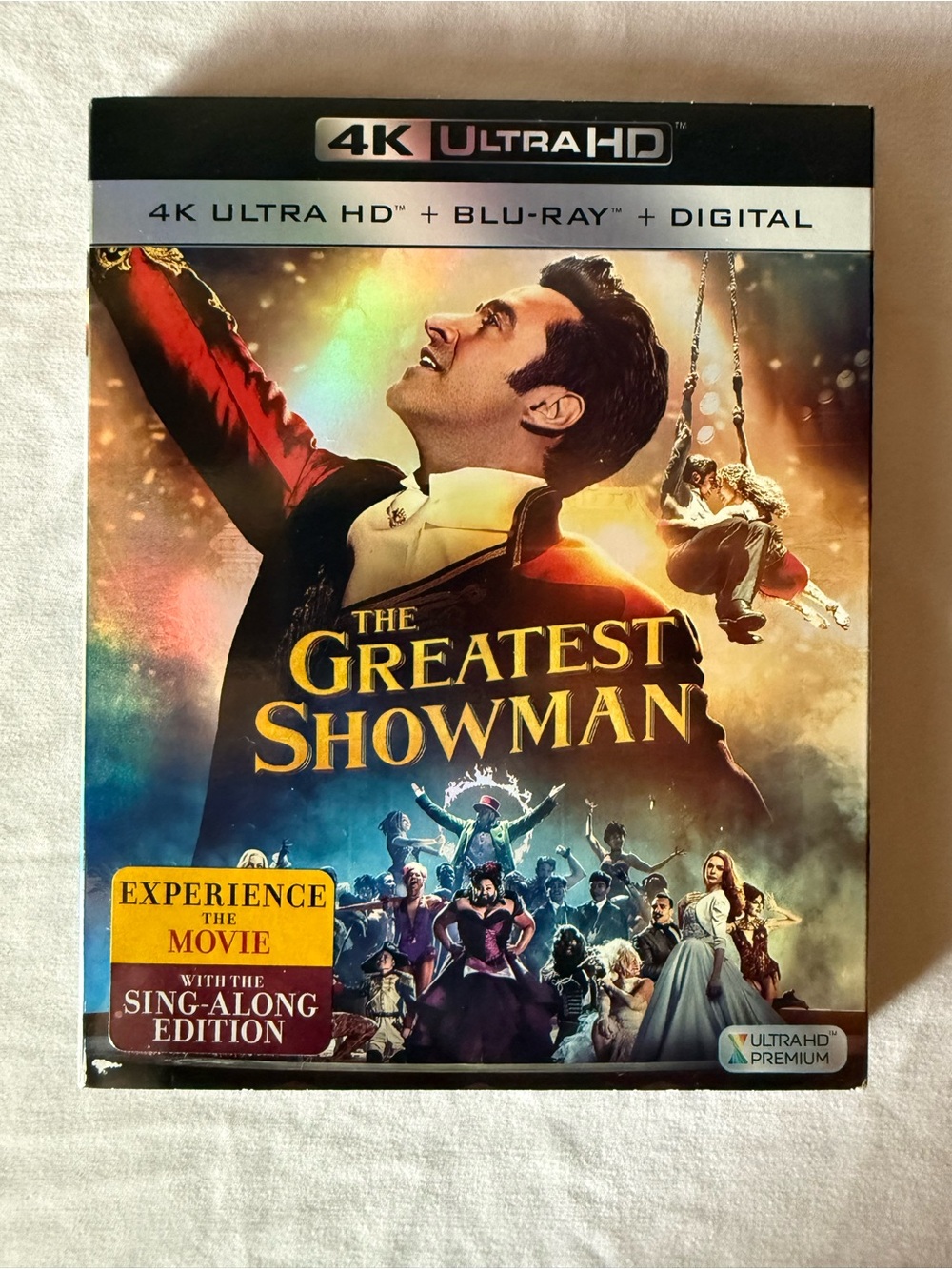 The Greatest Showman (2017) | 4K UHD+Blu-Ray w/ Slipcase | No Digital | LIKE NEW